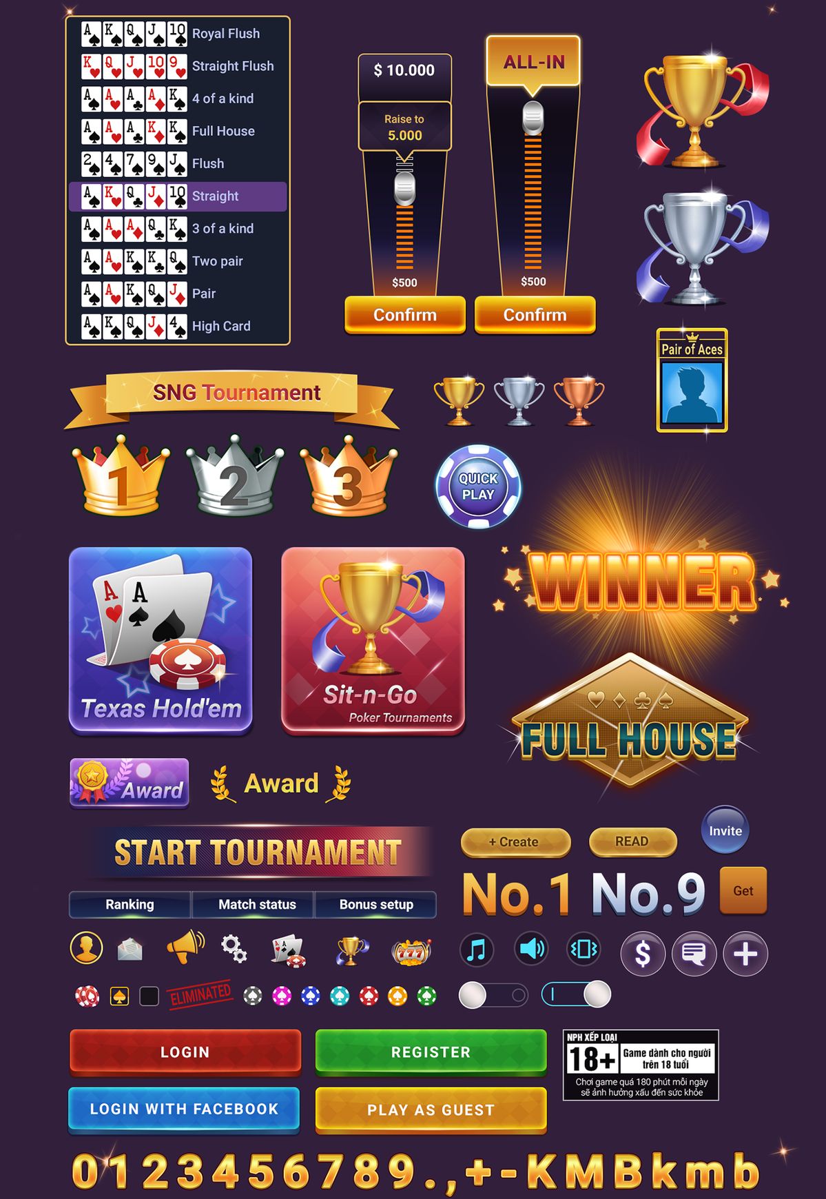 3card king game